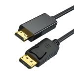 Преходен кабел Datamaxx Display Port M - HDMI M 4K 1.8м