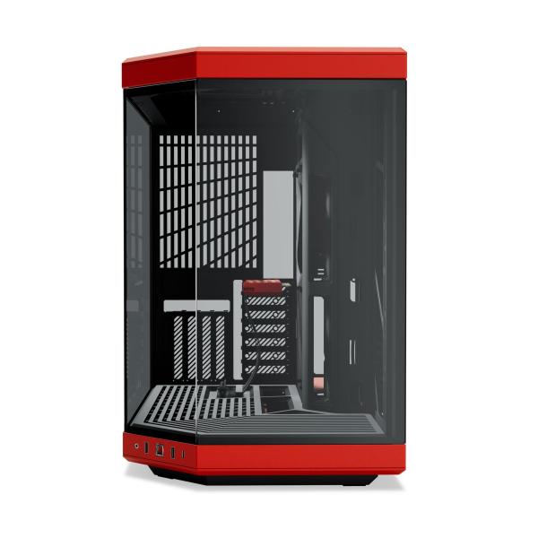 Кутия HYTE Y70 Tempered Glass Black/Red