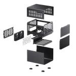 Кутия Jonsbo N3 NAS, Mini-ITX, Black