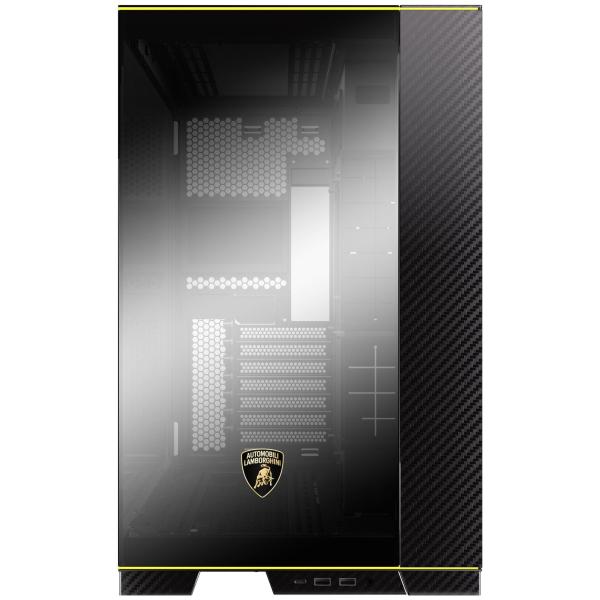 Кутия Lian Li PC-O11D EVO RGB Lamborghini Edition, Tempered Glass, Черна