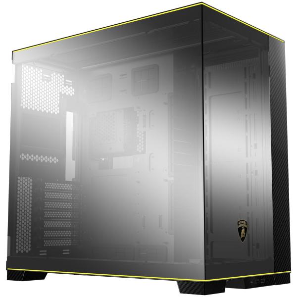 Кутия Lian Li PC-O11D EVO RGB Lamborghini Edition, Tempered Glass, Черна