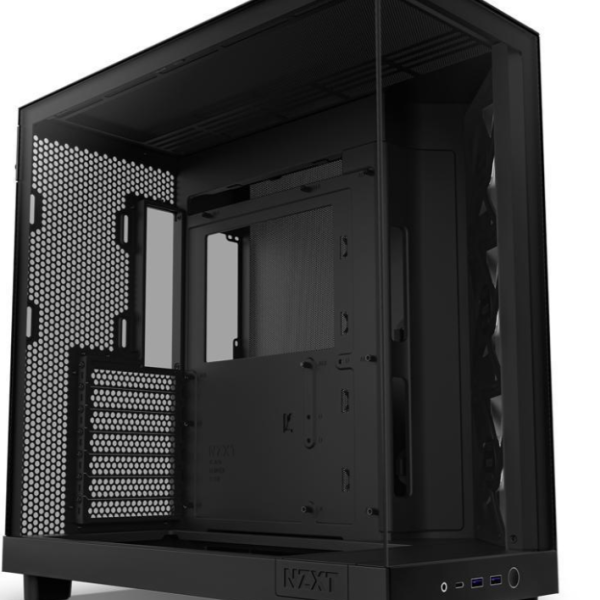 Кутия NZXT H6 Flow RGB Matte Black - Middle Tower