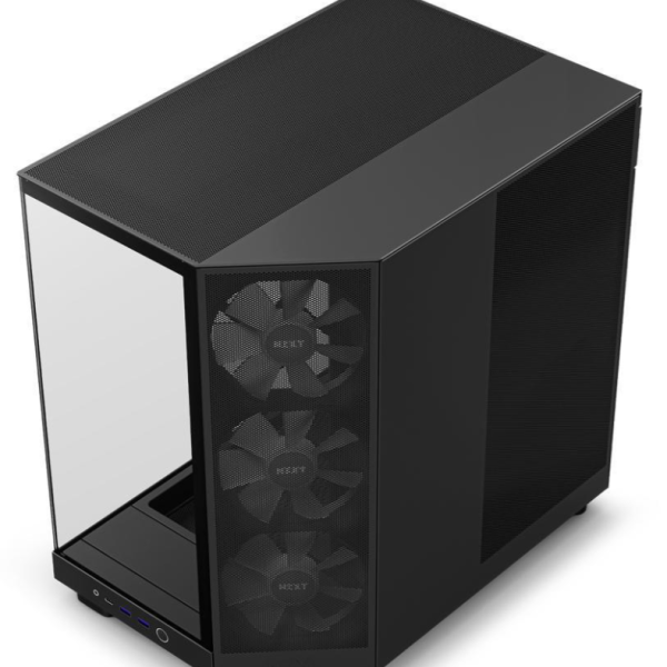 Кутия NZXT H6 Flow RGB Matte Black - Middle Tower