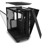 Кутия NZXT H6 Flow RGB Matte Black - Middle Tower