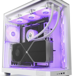 Кутия NZXT H6 Flow RGB Matte White - Middle Tower