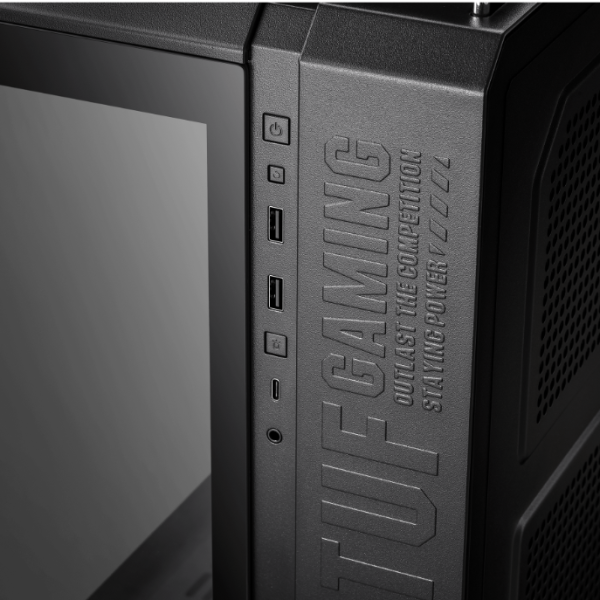 Кутия ASUS TUF Gaming GT502 PLUS ARGB BLACK EDITION