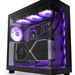 Кутия NZXT H6 Flow RGB Matte Black - Middle Tower