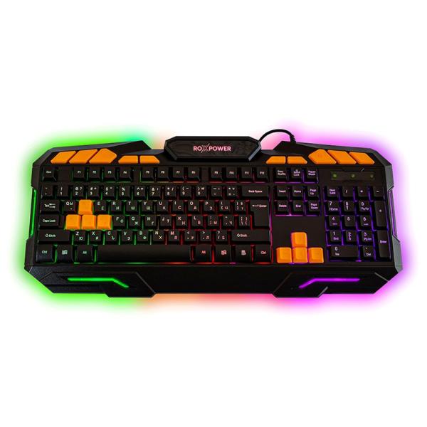 Гейминг компютърна клавиатура ROXPOWER G-8100 Gaming LED