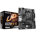 Дънна платка GIGABYTE A520M K V2, Socket AM4