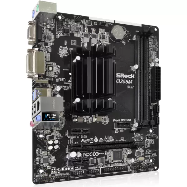 Дънна платка ASROCK J3355M, Intel® Dual-Core Processor J3355, mATX