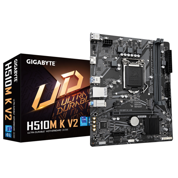 Дънна платка GIGABYTE H510M-K V2, socket 1200