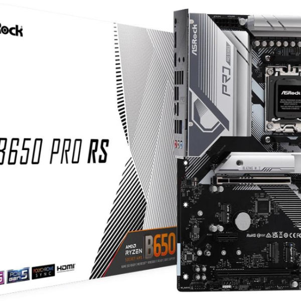 Дънна платка ASROCK B650 Pro RS, Socket AM5, ATX