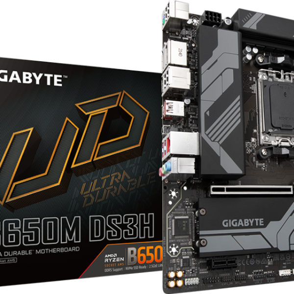 Дънна платка GIGABYTE B650M DS3H socket AM5