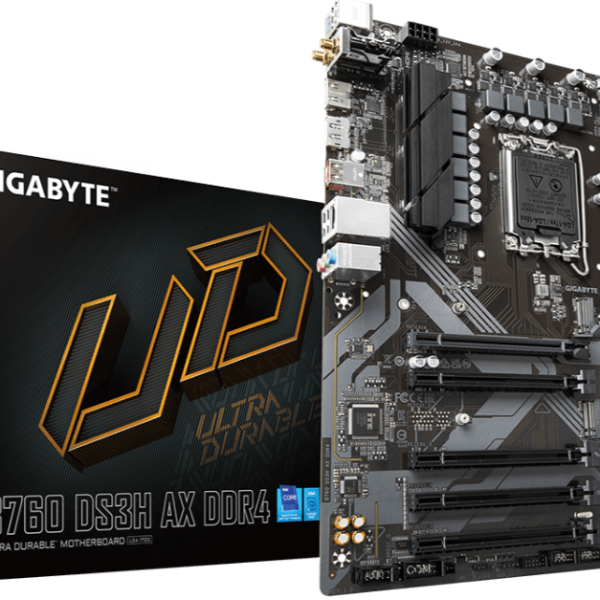 Дънна платка GIGABYTE B760 DS3H AX, socket 1700, ATX