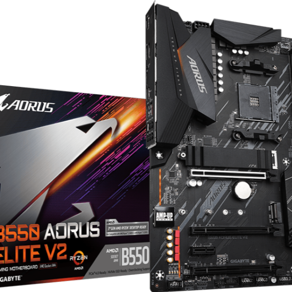 Дънна платка GIGABYTE B550 AORUS ELITE V2 Socket AM4