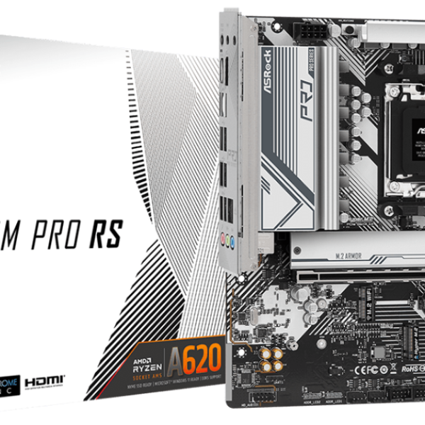 Дънна платка ASROCK A620M Pro RS, Socket AM5, mATX