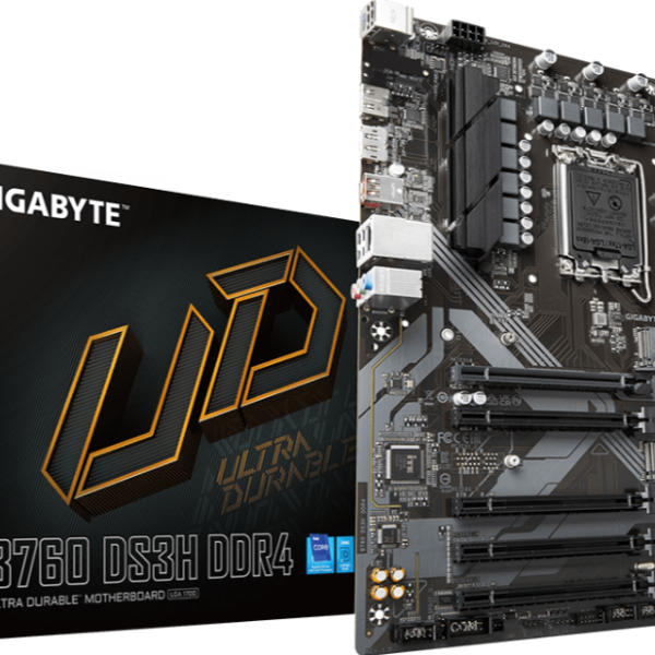 Дънна платка GIGABYTE B760 DS3H, socket 1700, ATX