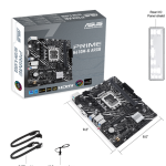 Дънна платка ASUS PRIME H610M-K ARGB D5, LGA 1700 mATX