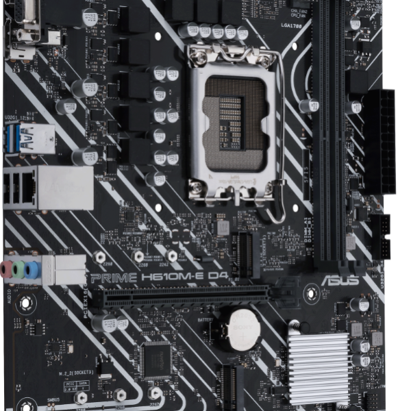 Дънна платка ASUS PRIME H610M-E-CSM DDR4, LGA 1700 mATX