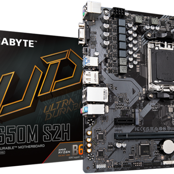 Дънна платка GIGABYTE B650M S2H socket AM5