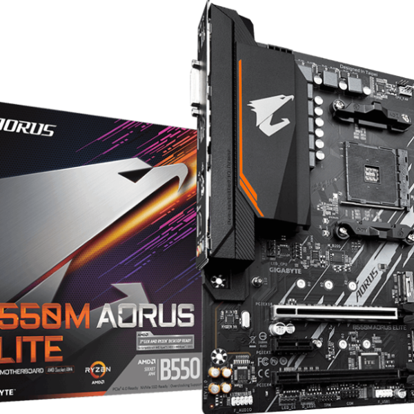 Дънна платка GIGABYTE B550M AORUS ELITE, Socket AM4