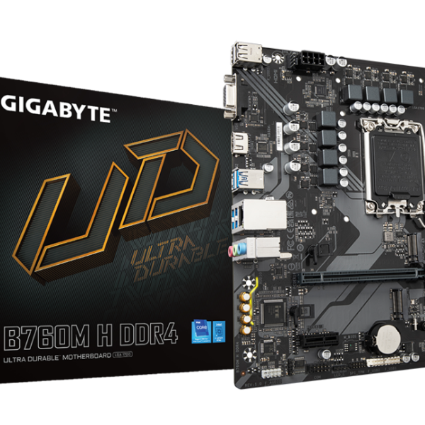 Дънна платка GIGABYTE B760M H, socket 1700