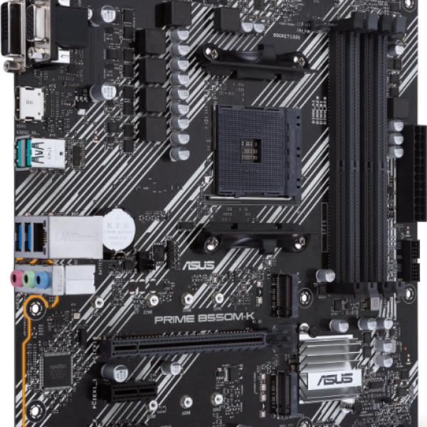 Дънна платка ASUS Prime B550M-K, socket AM4