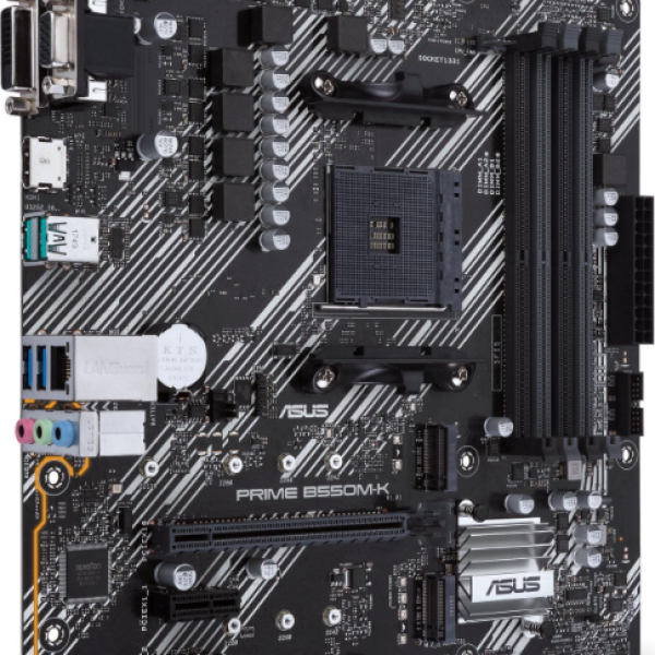 Дънна платка ASUS Prime B550M-K, socket AM4