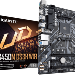 Дънна платка GIGABYTE B450M DS3H WIFI, Socket AM4, rev 1.5