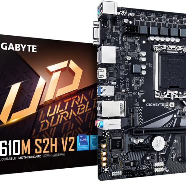 Дънна платка GIGABYTE H610M-S2H V2 DDR5