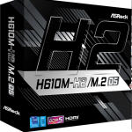 Дънна платка ASRock H610M-H2/M.2, DDR5, mATX