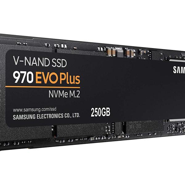 SSD SAMSUNG 970 EVO Plus, 250GB, M.2 Type 2280, MZ-V7S250BW