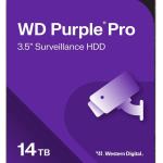 Хард диск WD Purple Pro Surveillance, 14 TB, 256MB, SATA 3