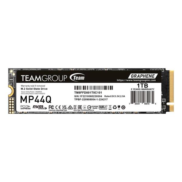 SSD Team Group MP44Q, M.2 2280 NVMe, 1TB, PCI-e 4.0 x4