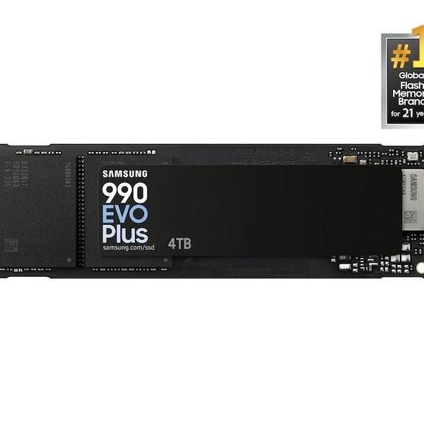 SSD SAMSUNG 990 EVO Plus, 4TB, M.2 Type 2280, MZ-V9S4T0BW