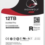 Хард диск SEAGATE IronWolf Pro, 12TB, 256MB, 7200 rpm, SATA 6.0Gb/s, ST12000NE0008