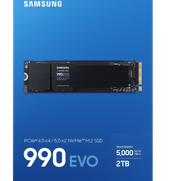 SSD SAMSUNG 990 EVO, 2TB - MZ-V9E2T0BW