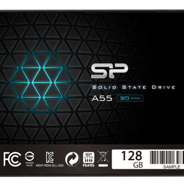 SSD SILICON POWER A55, 2.5", 128 GB, SATA3