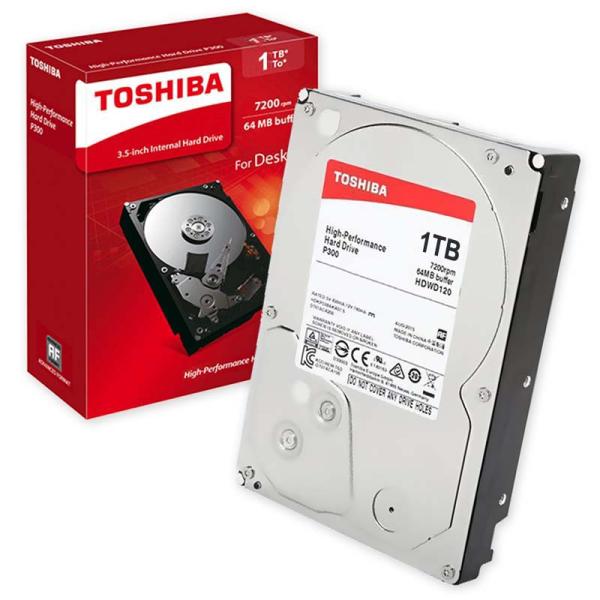 Твърд диск HDD TOSHIBA P300 1TB 3.5