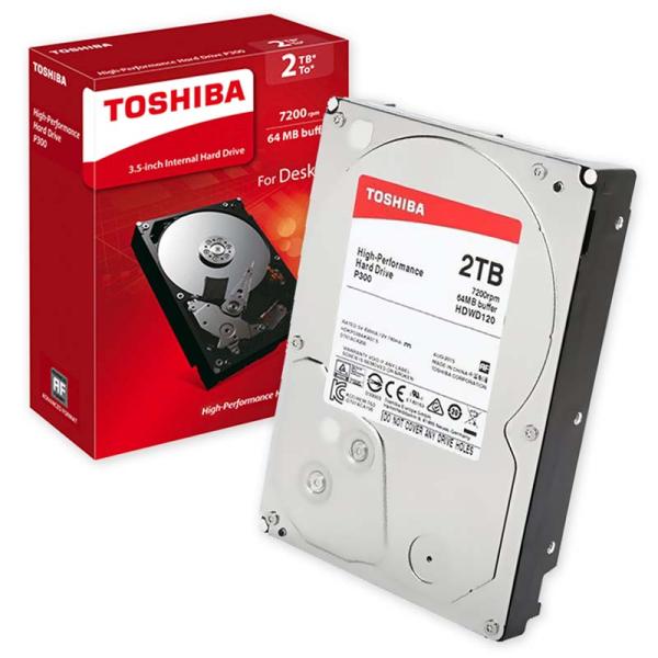 Твърд диск TOSHIBA P300 2TB 3.5