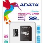 Преносима памет ADATA Premier MicroSD 32GB Class 10 UHS-I