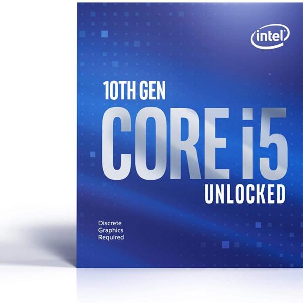 Процесор Intel Comet Lake-S Core I5-10600KF 6 cores 4.1Ghz (Up to 4.80Ghz) 12MB, 125W LGA1200, BOX