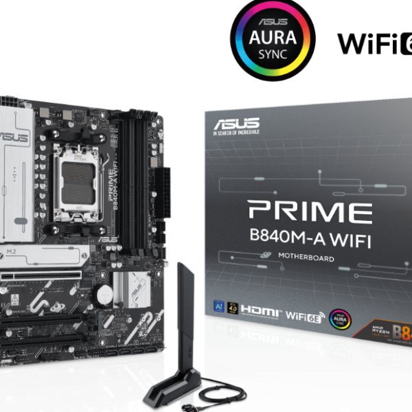 Дънна платка ASUS PRIME B840M-A WIFI 6E socket AM5