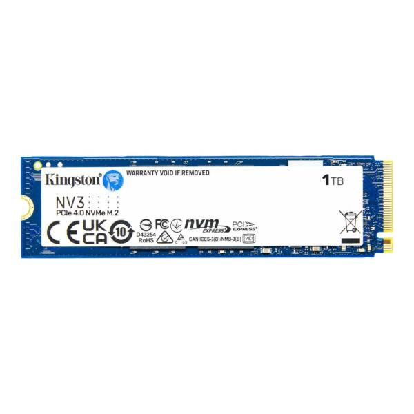 SSD Kingston NV3 1TB M.2 NVMe PCIe Gen4