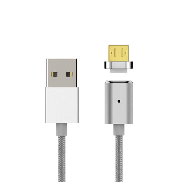 Кабел USB 2.0 Type A - Micro B TPE Magnetic 1м