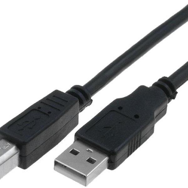 Кабел за принтер VCOM USB2.0 AM/BM CU201-B-1.5м